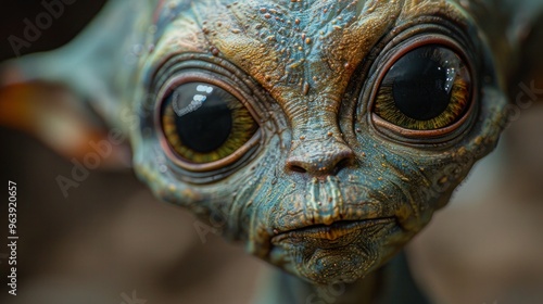 Quirky Photorealistic Alien with a Cool and Funny Vibe