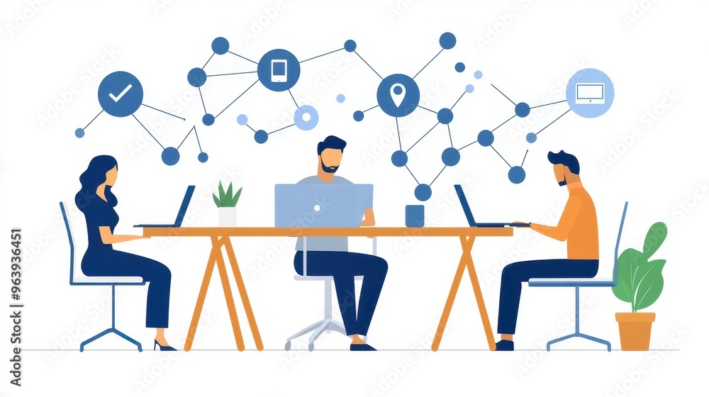 Team Collaboration and Communication with Technology Network