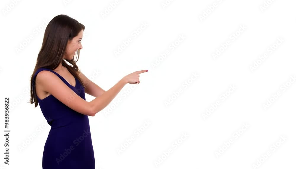 Full-length studio shot of a beautiful young woman pointing to copy space
Full-length studio shot of a beautiful young woman pointing to copy space