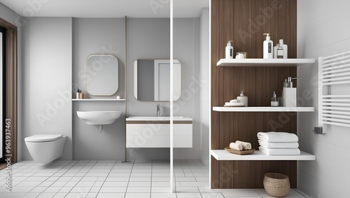 interior of a modern kitchen