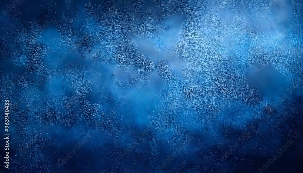 Obraz premium smoky blue background, the gradient of the old wall paper