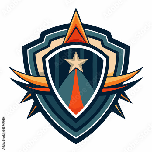 star gaming type gaming mascot logo