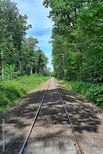 A local railway in Denmark