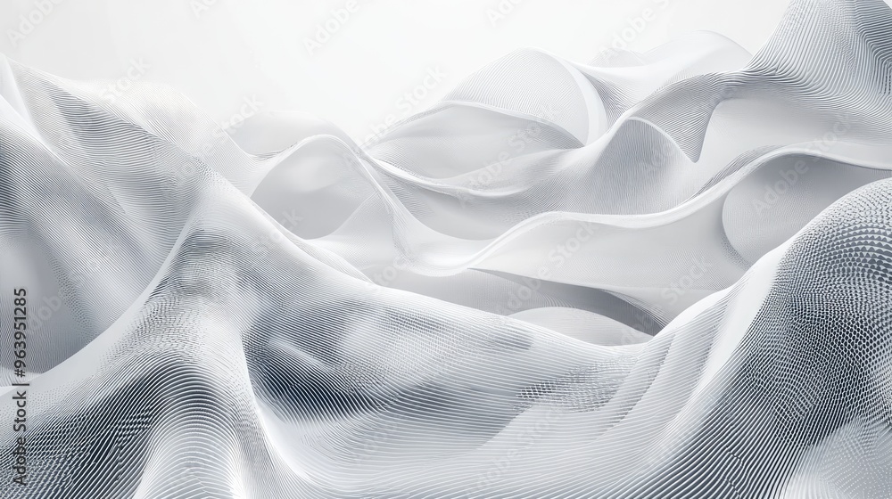 Dynamic white background featuring intricate abstract technology vector design, with flowing lines and detailed tech-inspired patterns Dynamic white background featuring intricate abstract technology vector design, with flowing lines and detailed tech-inspired patterns