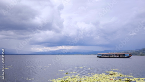 The natural beauty of Lake Lindu in Sigi Regency, Central Sulawesi Province photo