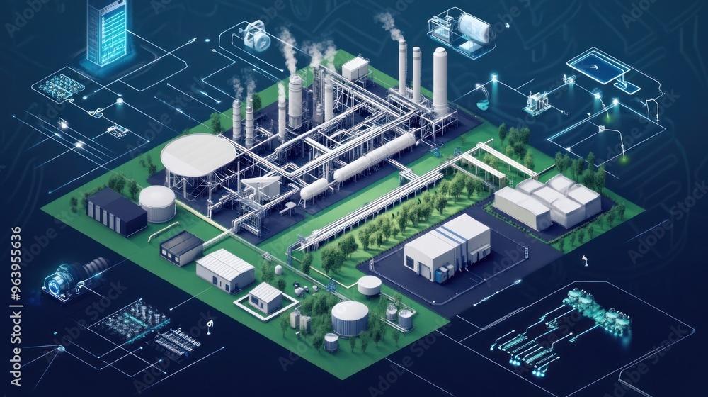 isometric a visual representation of the hydrogen industry's supply chain, from production to end-use
isometric a visual representation of the hydrogen industry's supply chain, from production to end-use