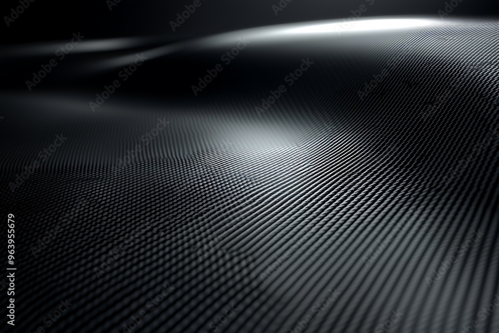 Abstract Waves: Textured Surface in Dim Lighting Abstract Waves: Textured Surface in Dim Lighting