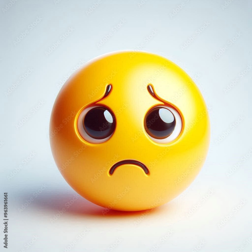 Fototapeta premium 3d smiley face