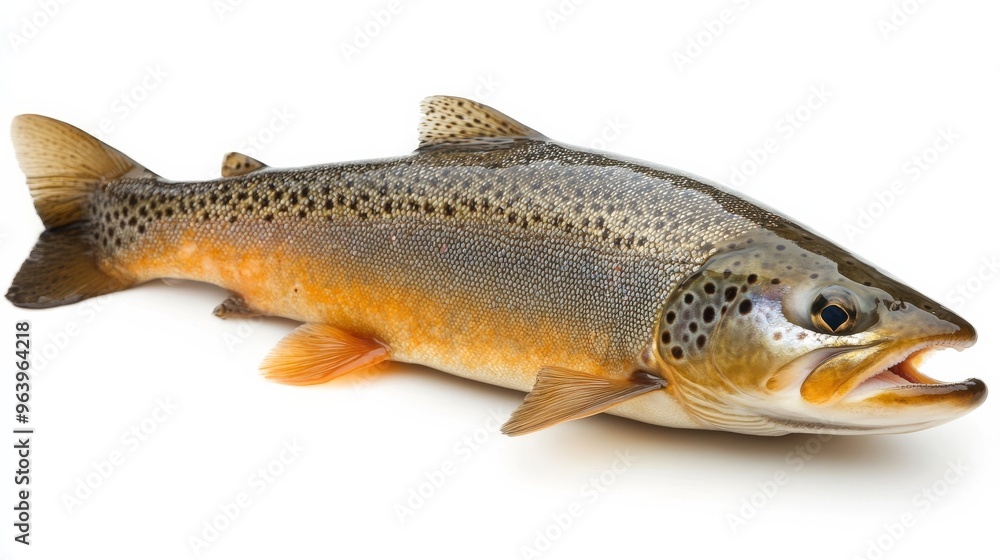 White backdrop for smoked trout White backdrop for smoked trout