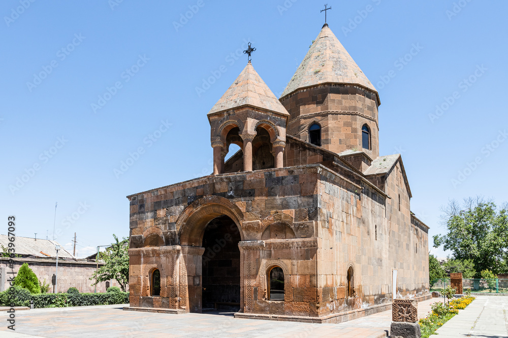 edifice of Shoghakat Church in Etchmiadzin city edifice of Shoghakat Church in Etchmiadzin city