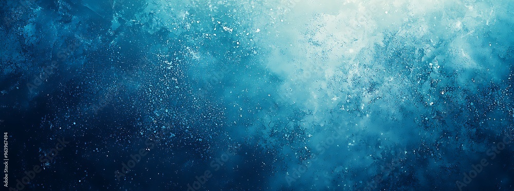 Majestic Underwater Scene of Bubbling Blue Waves Majestic Underwater Scene of Bubbling Blue Waves