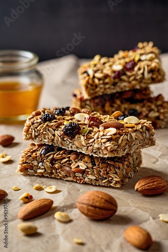 flakes with nuts_ Generated by Ai