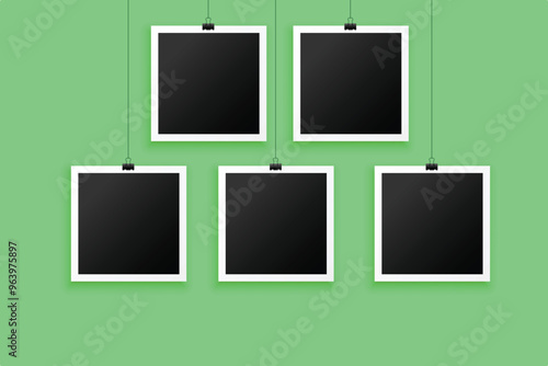 Photos Collage Frame Effect Mockups