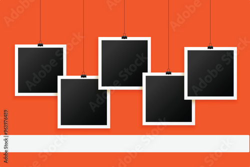 Photos Collage Frame Effect Mockups