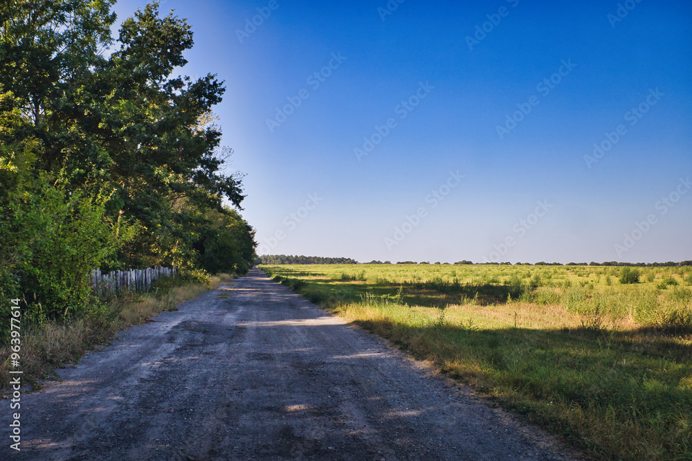 Obraz premium Weg - Glienick - Zossen - Deutschland - Brandenburg 