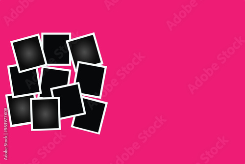 Photos Collage Frame Effect Mockups