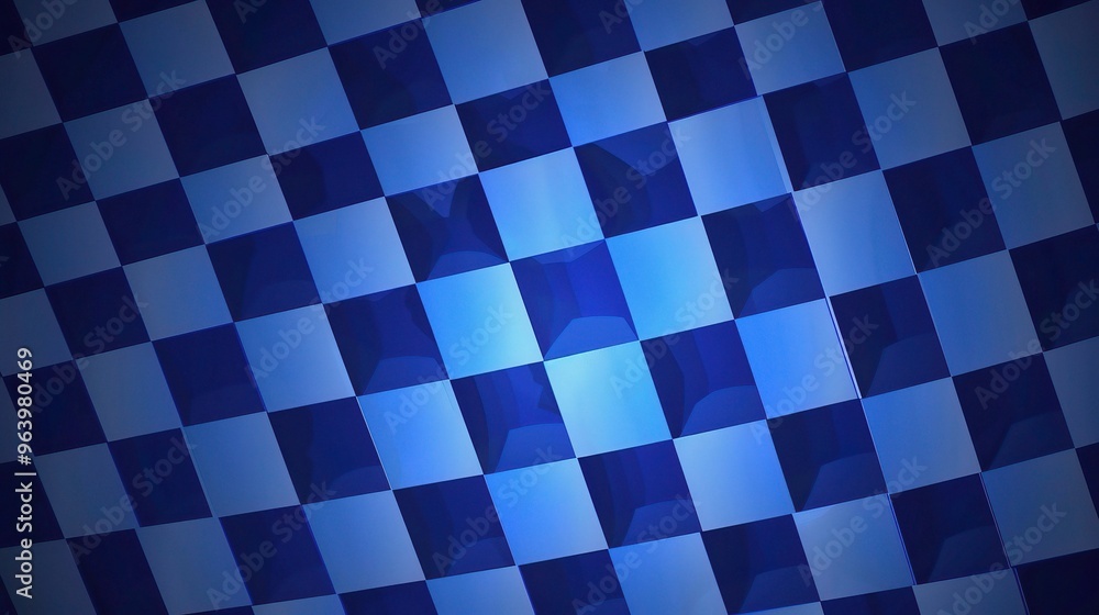A modern background featuring a stylish blue checkered pattern. The blue color is vibrant and gives a contemporary feel. The checkered design is neatly arranged, creating a visually appealing and tren A modern background featuring a stylish blue checkered pattern. The blue color is vibrant and gives a contemporary feel. The checkered design is neatly arranged, creating a visually appealing and tren