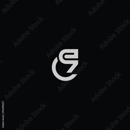 Free Download CR or RC letter logo design. Abstract outstanding professional business awesome artistic branding company different colors illustration. - GFXLoad
