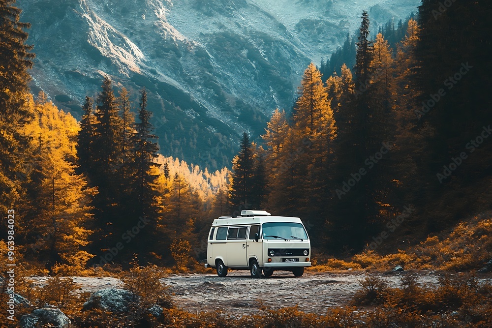 van on the road van on the road
