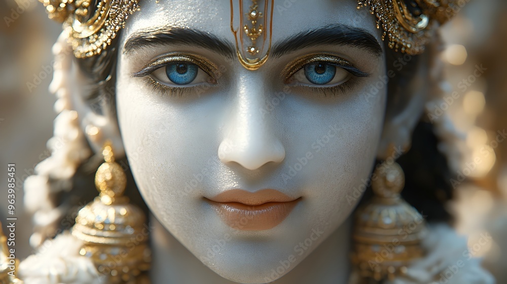 Celestial Charioteer Lord Krishna Guides Arjuna in the Epic Battle of Kurukshetra Celestial Charioteer Lord Krishna Guides Arjuna in the Epic Battle of Kurukshetra