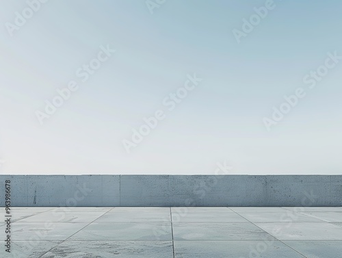 concrete wall and sky