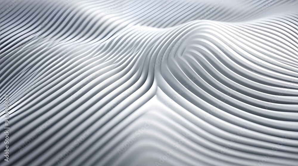 Abstract White Curved Lines Background Abstract White Curved Lines Background