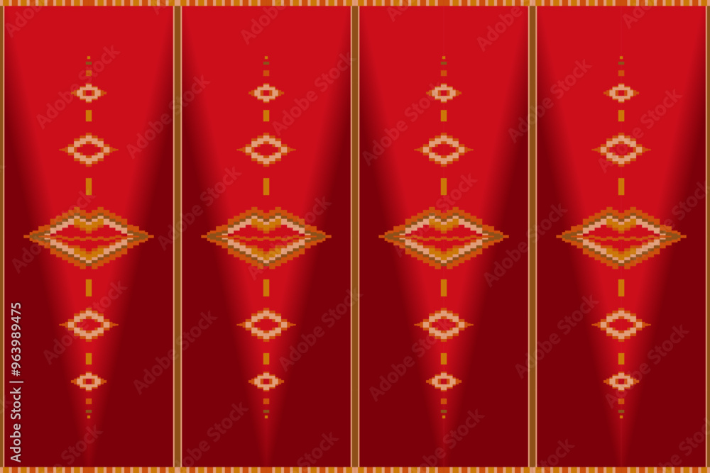 Red hot modern textile seamless pixel pattern , Design for fabric, Clothes, Curtain, Carpet, Scarf, Wrap, Handcraft, Wallpaper, Background and Vector illustration Red hot modern textile seamless pixel pattern , Design for fabric, Clothes, Curtain, Carpet, Scarf, Wrap, Handcraft, Wallpaper, Background and Vector illustration