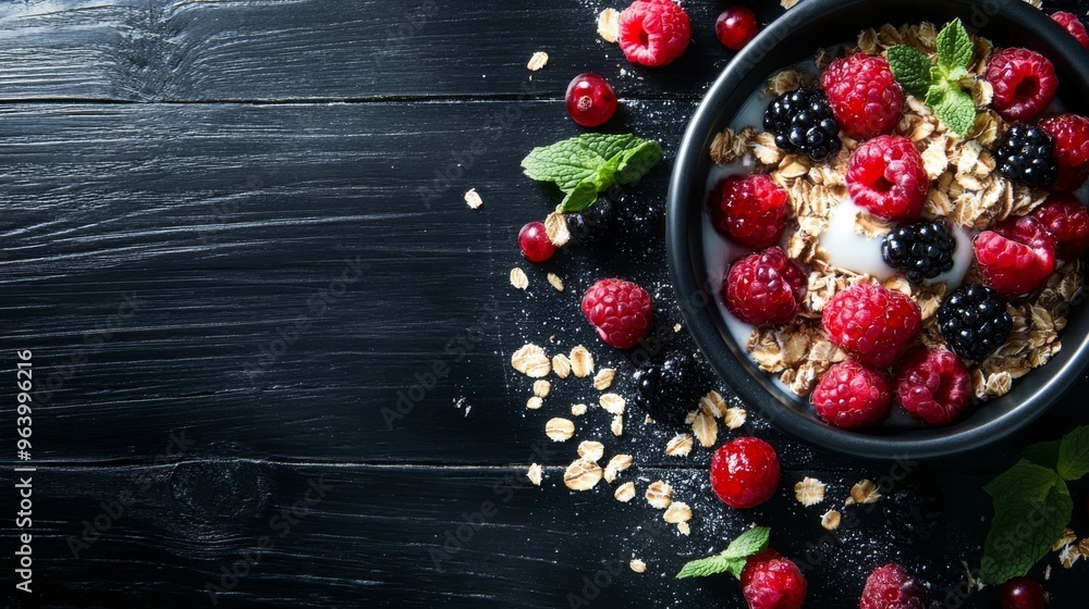 Oatmeal with fruit Oatmeal with fruit