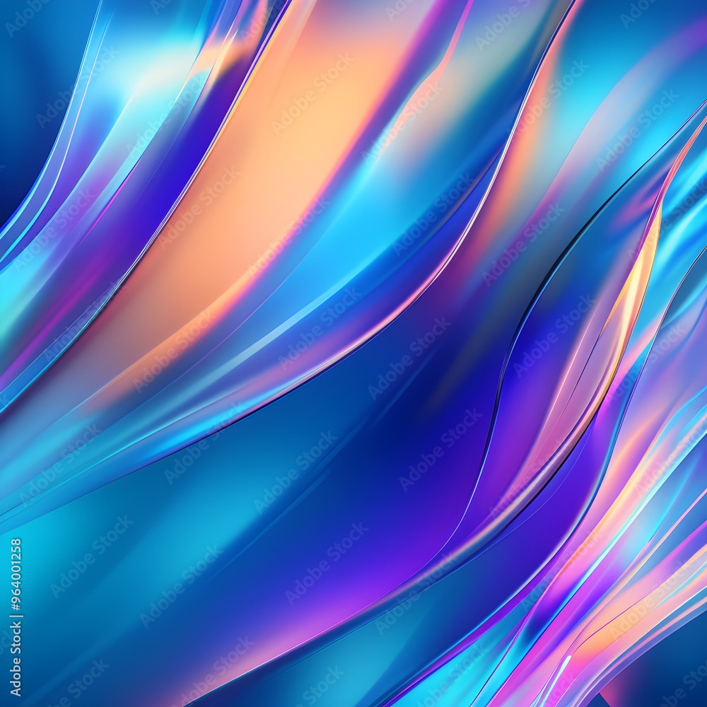 Naklejka premium abstract blue background