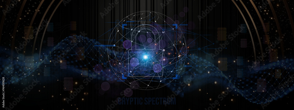 Starry night backdrop with digital blue glow and swirling motion, perfect for futuristic technology design or space-themed illustration Starry night backdrop with digital blue glow and swirling motion, perfect for futuristic technology design or space-themed illustration