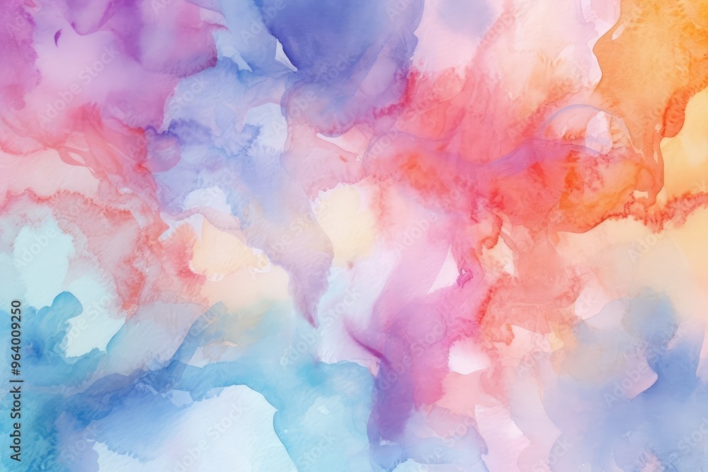 Vibrant Abstract Watercolor Texture Vibrant Abstract Watercolor Texture