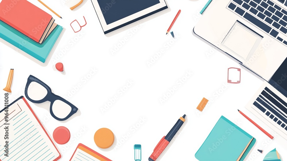 National Online Learning Day Background Concept National Online Learning Day Background Concept