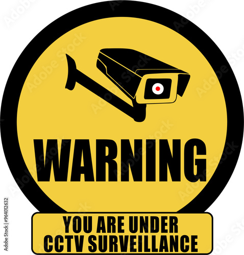 You are under CCTV Surveillance sign board 1