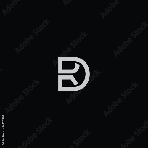 DR or RD abstract letter outstanding professional business awesome artistic branding company different colors illustration. Logo or icon or monogram design. Free Download DR or RD abstract letter outstanding professional business awesome artistic branding company different colors illustration. Logo or icon or monogram design. - GFXLoad