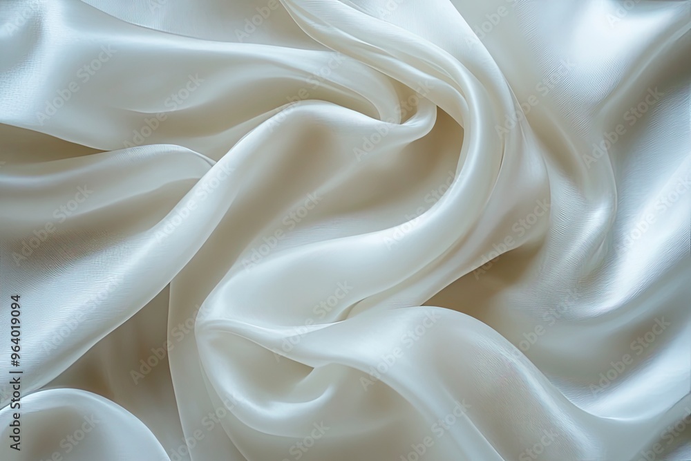 white silk fabric background copy space , ai white silk fabric background copy space , ai