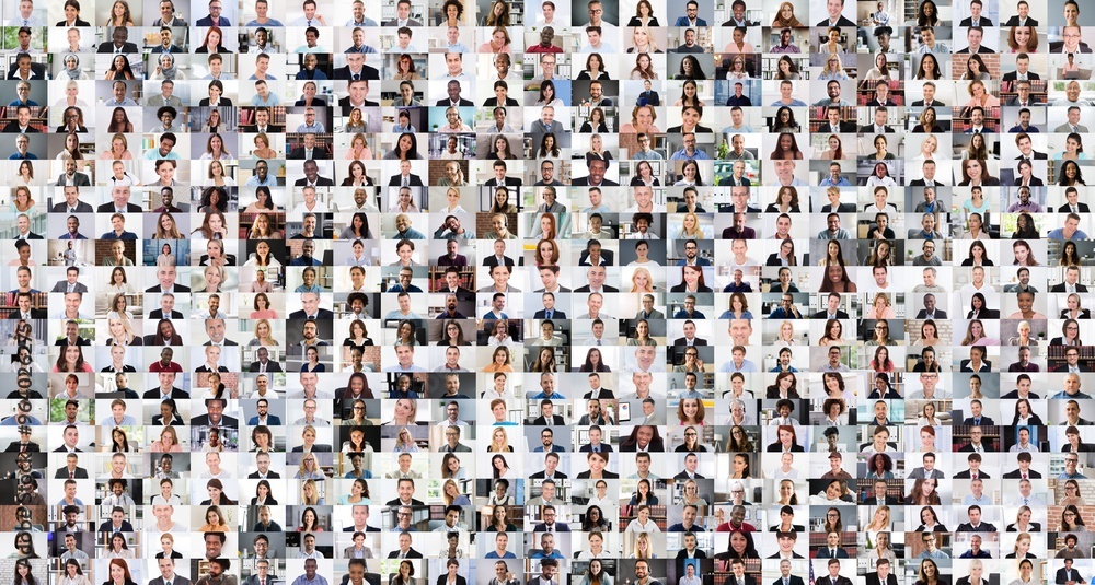 © Andrey Popov - Diverse People Faces Or Avatar Portraits © Andrey Popov - Diverse People Faces Or Avatar Portraits