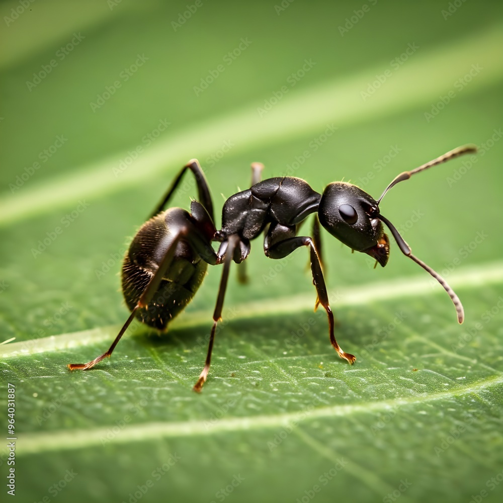 ant on leaf ant on leaf