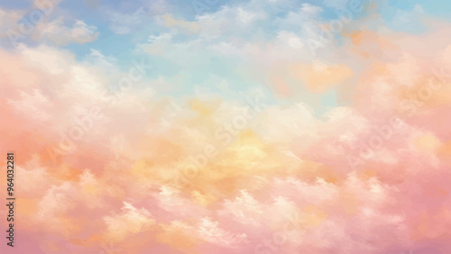 Sky backgrounds painting outdoors