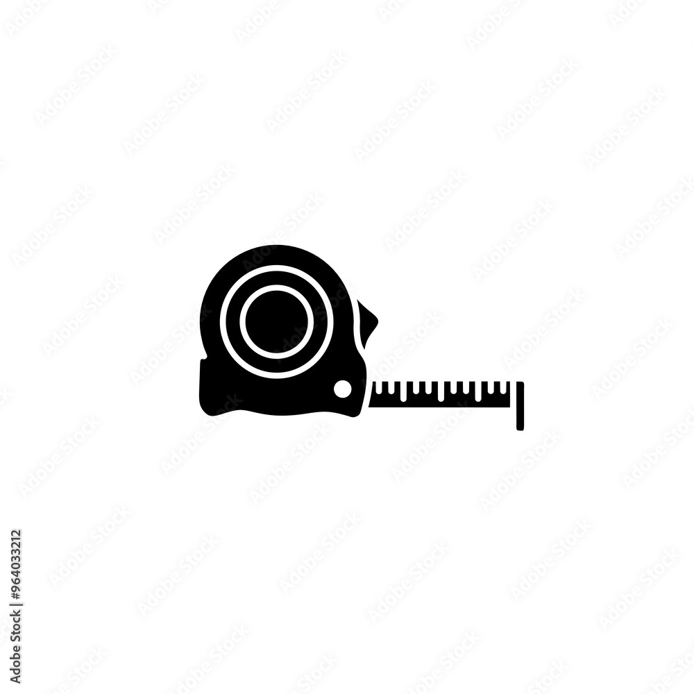 Measure tape icon Measure tape icon