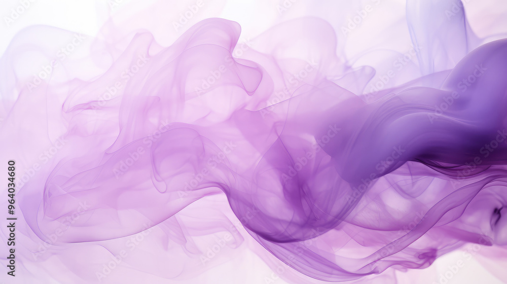 Dreamy Purple Smoke Abstract Art Dreamy Purple Smoke Abstract Art