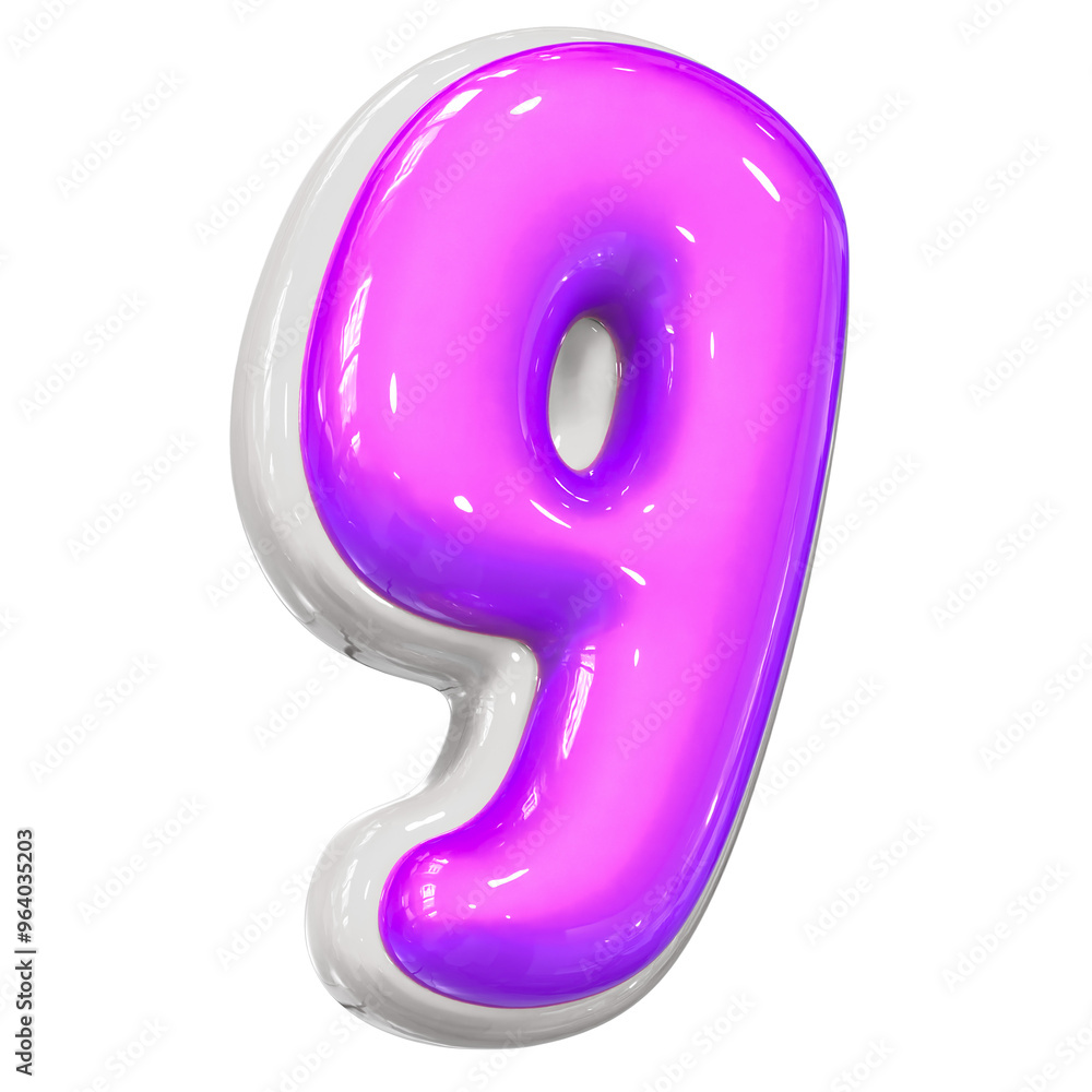 g Letter With Purple 3D Rendering g Letter With Purple 3D Rendering