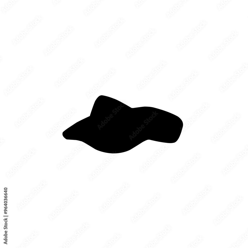 hat silhouette icon hat silhouette icon