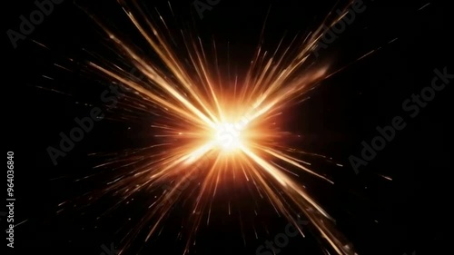 dynamic fire explosion with blurred motion for intense visual effects
