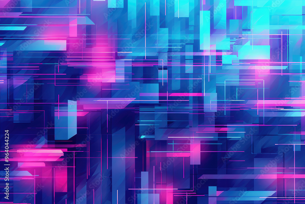 Cybernetic Dreamscape: Futuristic Abstract Art Cybernetic Dreamscape: Futuristic Abstract Art