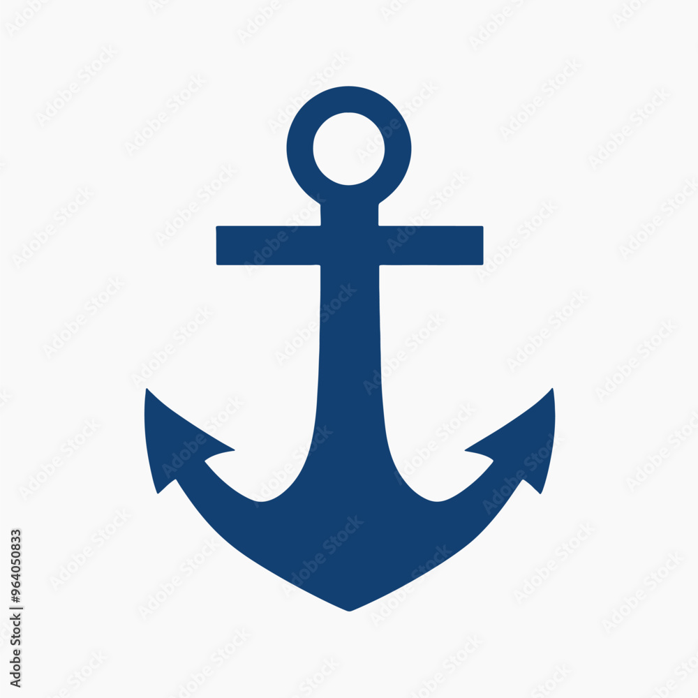 Nautical anchor symbol vector Nautical anchor symbol vector