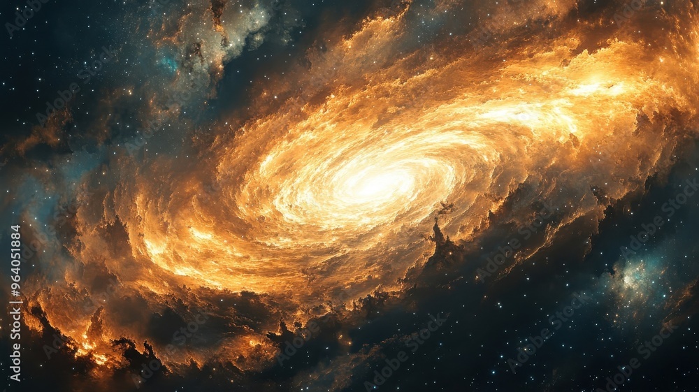 Fototapeta premium Space illustrated with textured patterns, detailed surfaces, and rich cosmic visual depth.