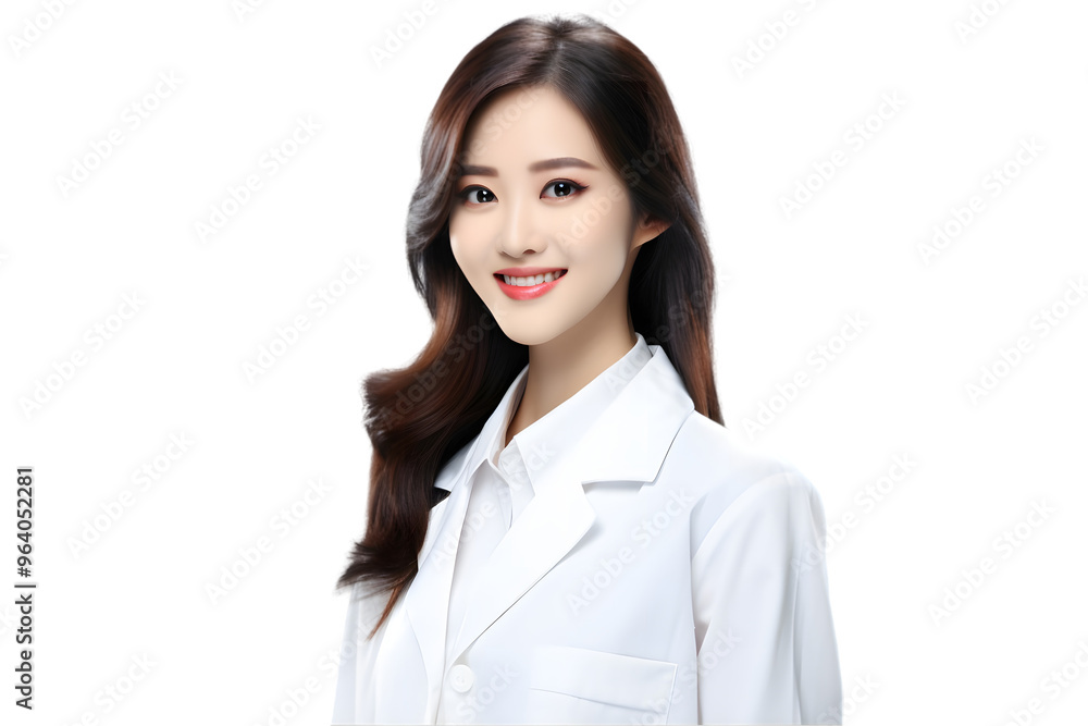 Young korean female doctor Young korean female doctor