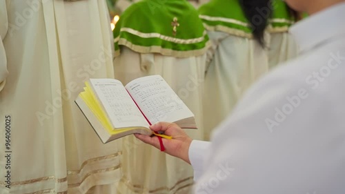 Christians in Asia are worshipping in a church