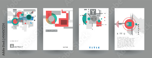 Modern abstract covers set, Modern colorful wave liquid flow poster. Cool gradient shapes composition, vector covers design.	