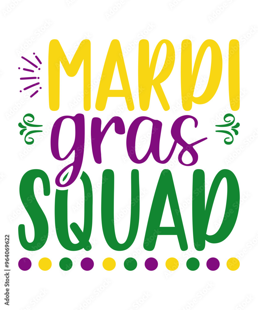 Fototapeta premium mardi gras svg cut files